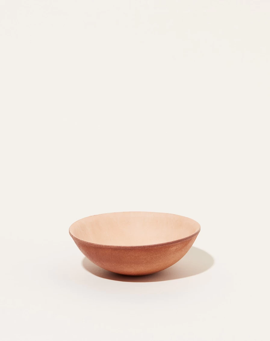 Hender Scheme Natural Wood Bowl - Handcrafted Artisanal Home Decor