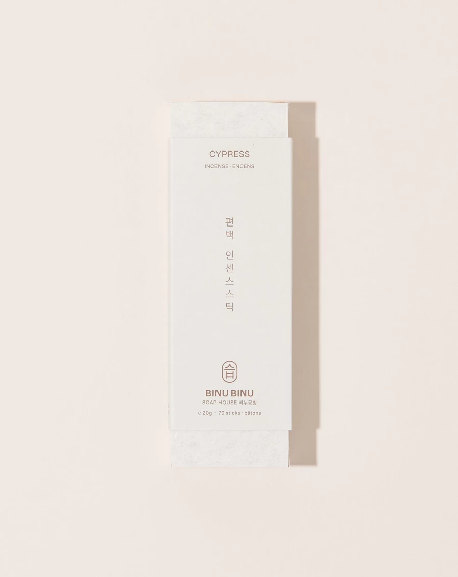 Binu Binu Premium Cypress Incense Sticks for Relaxation & Aromatherapy