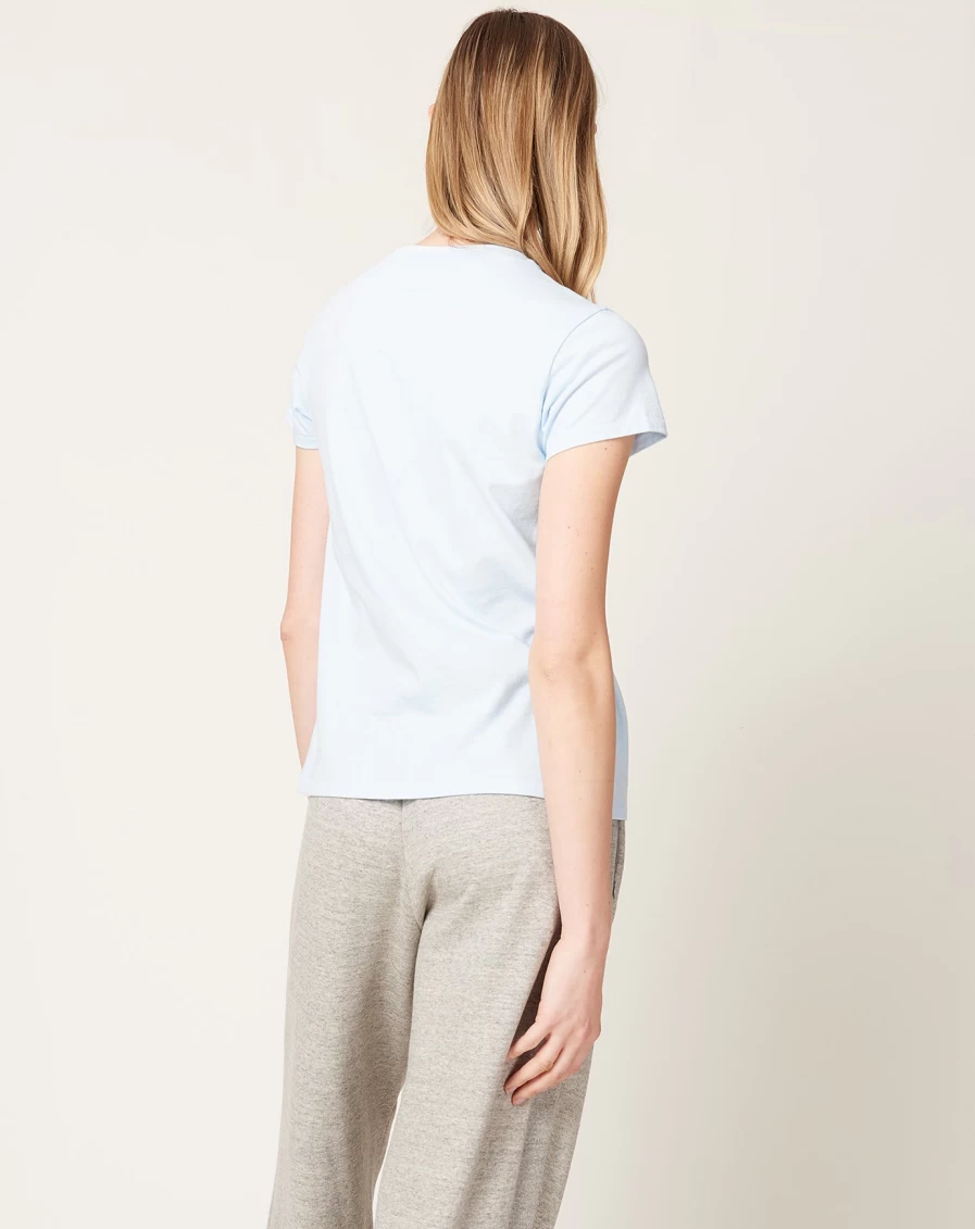 "6397 Boys' Mini Sky Blue T-Shirt | Kids' Casual Short Sleeve Tee"