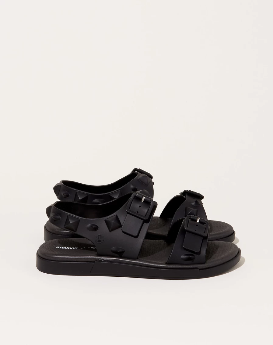 Melissa Black Undercover Spikes Sandals - Punk Style Platform Shoes