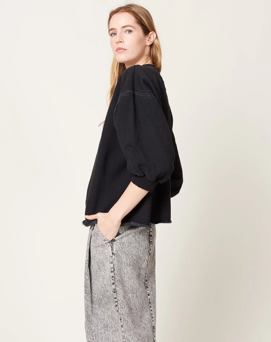 Rachel Comey Charcoal Fond Sweatshirt - Soft Casual Pullover for Women
