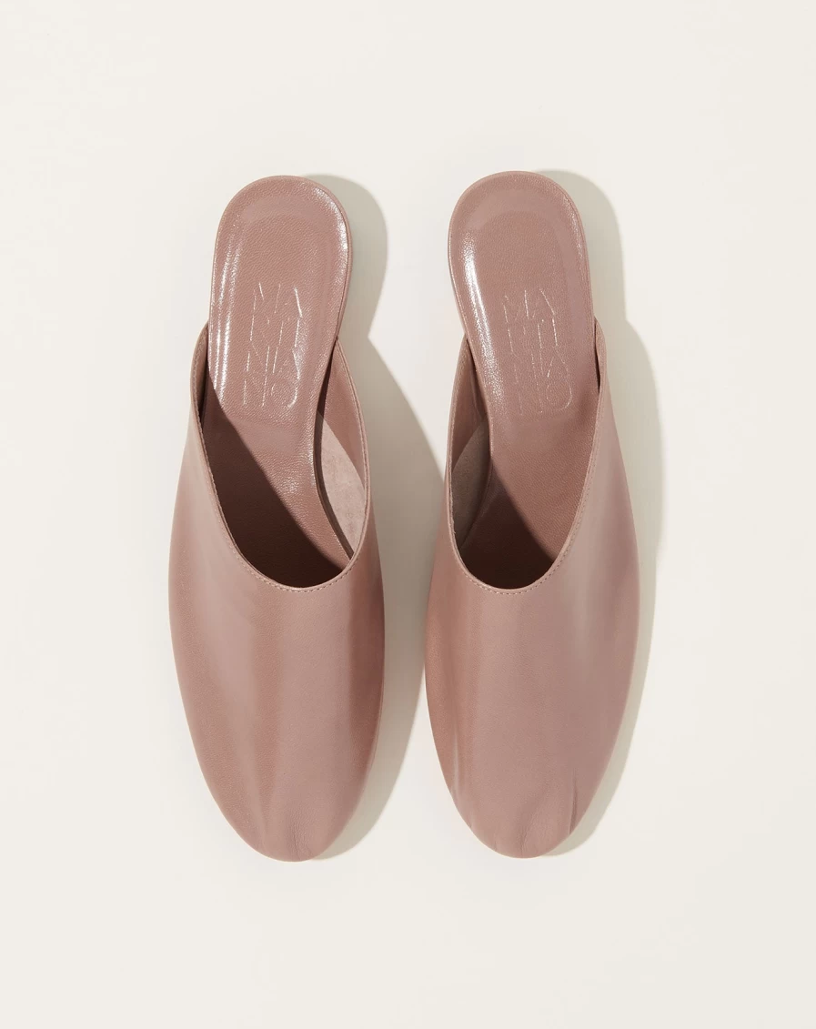 "Martiniano Mink Mule Shoes – Luxurious Fur Slip-On Loafers"