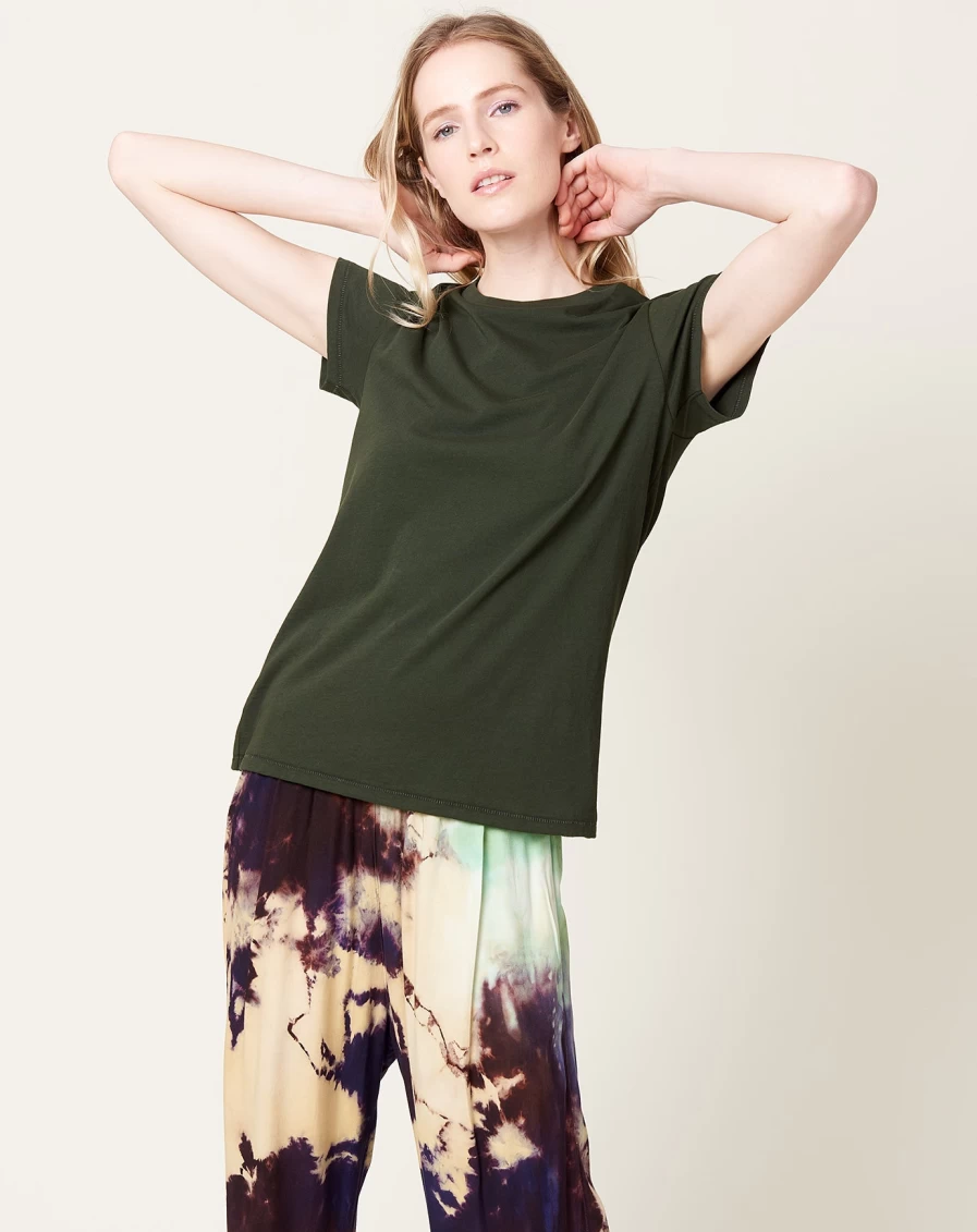 "6397 Mini Boys T-Shirt in Spruce Green - Comfortable Kids Tee"