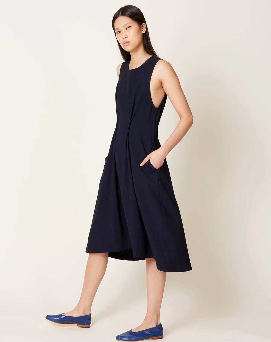 "Henrik Vibskov Dark Blue Free Dress – New Collection"
