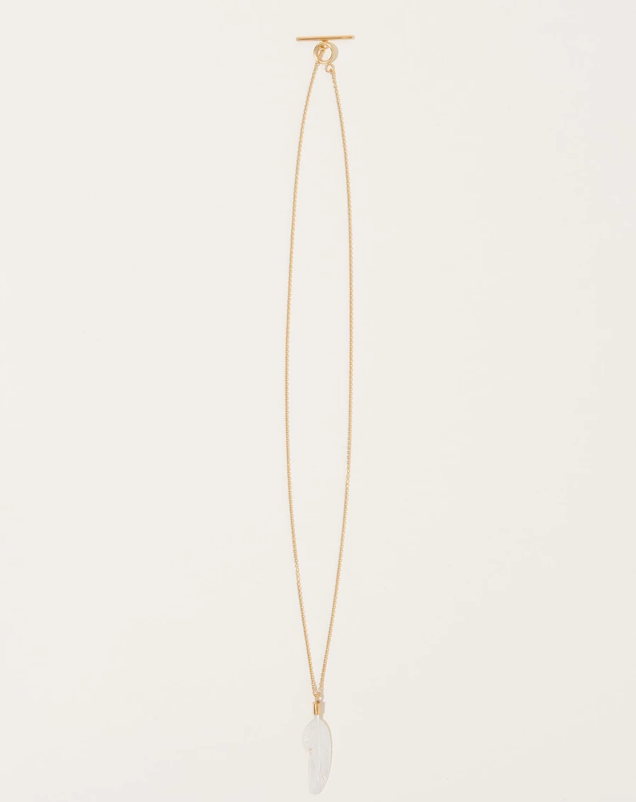 "Grainne Morton Handcrafted Feather Necklace – Unique Bohemian Jewelry"