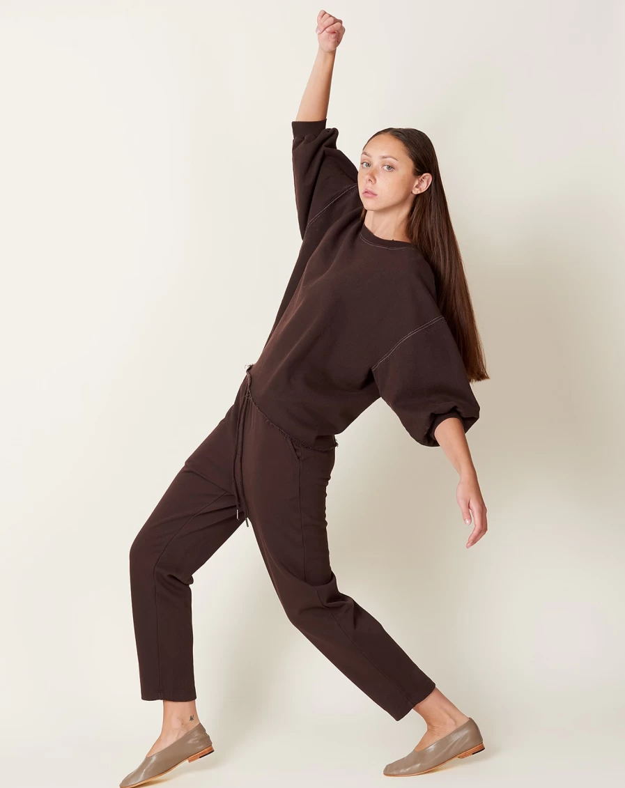 Rachel Comey Galpin Pant In Espresso - Women's High-Waisted Trousers