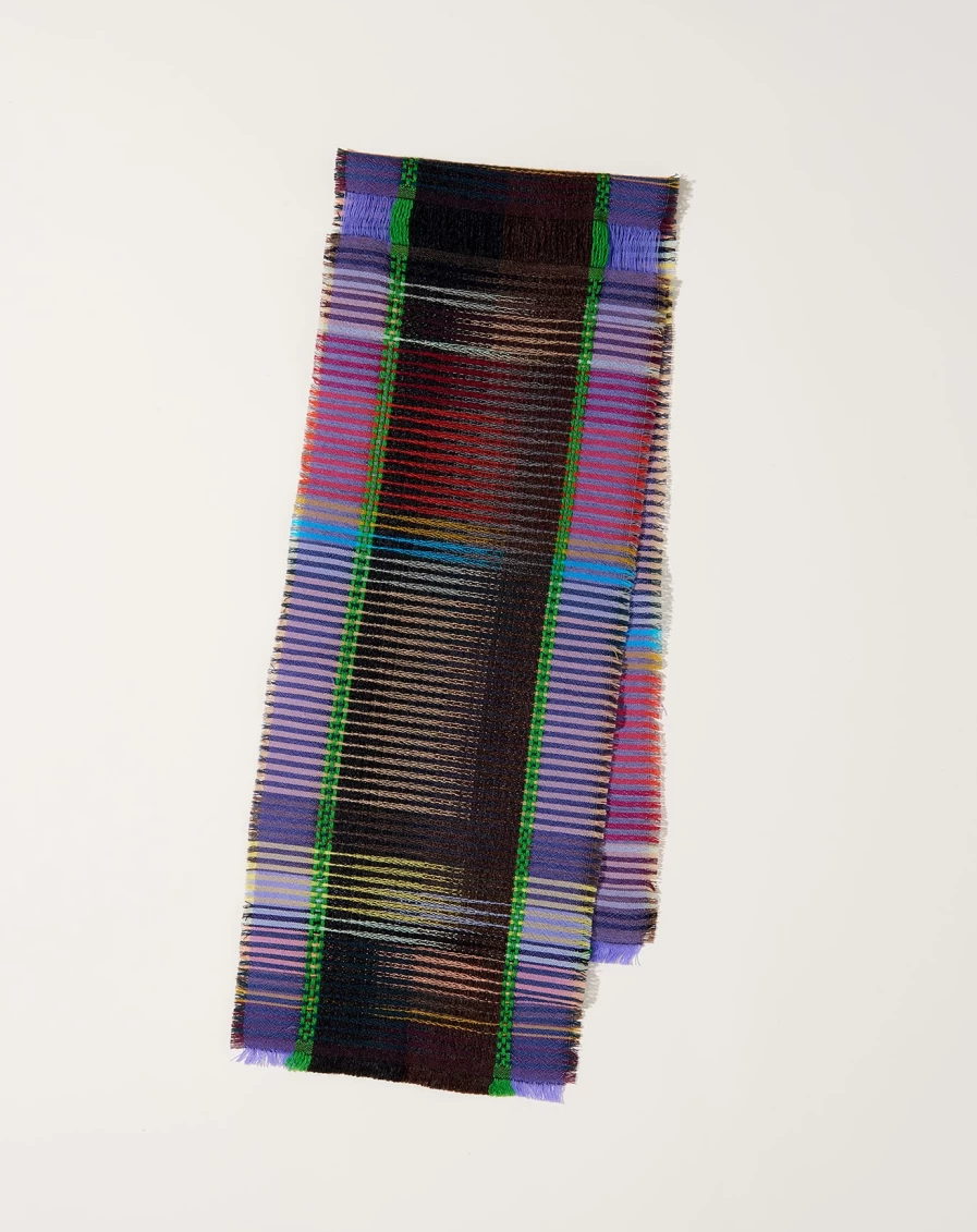 Wallace Sewell Porcupine Pattern Farthing Tippet - Luxury Wool Scarf