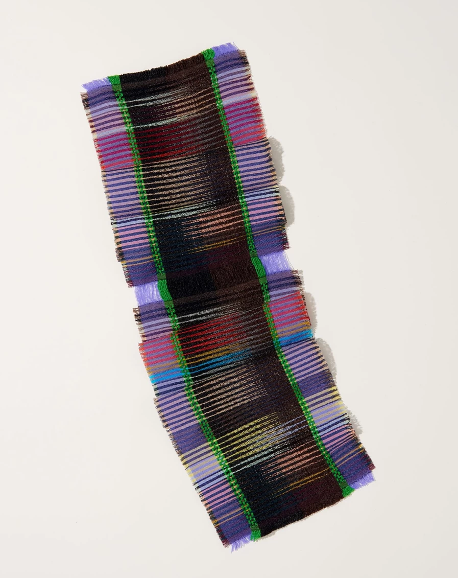 Wallace Sewell Porcupine Pattern Farthing Tippet - Luxury Wool Scarf