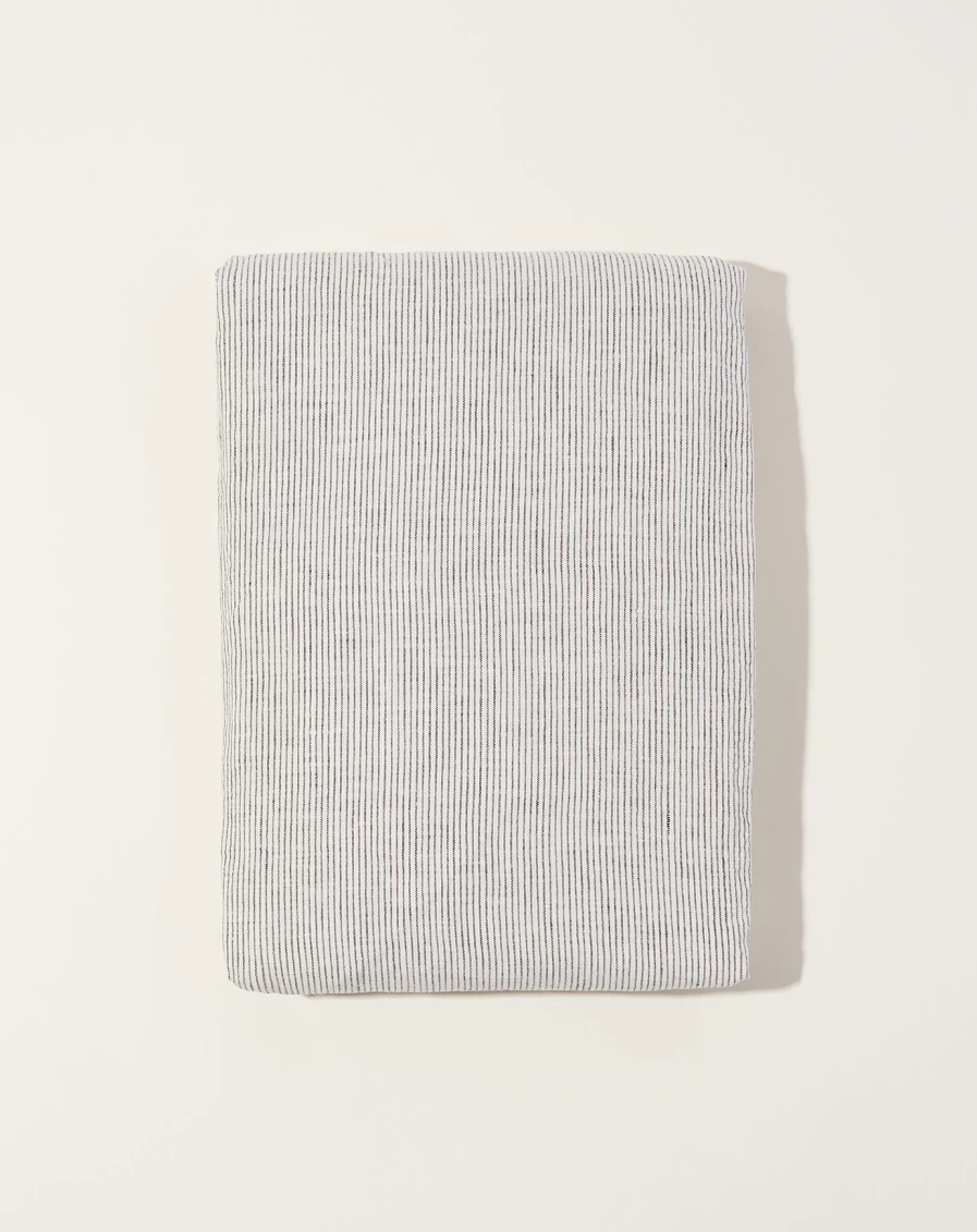 "Deiji Studios Pinstripe Bed Sheets – Premium Striped Luxury Bedding Collection"
