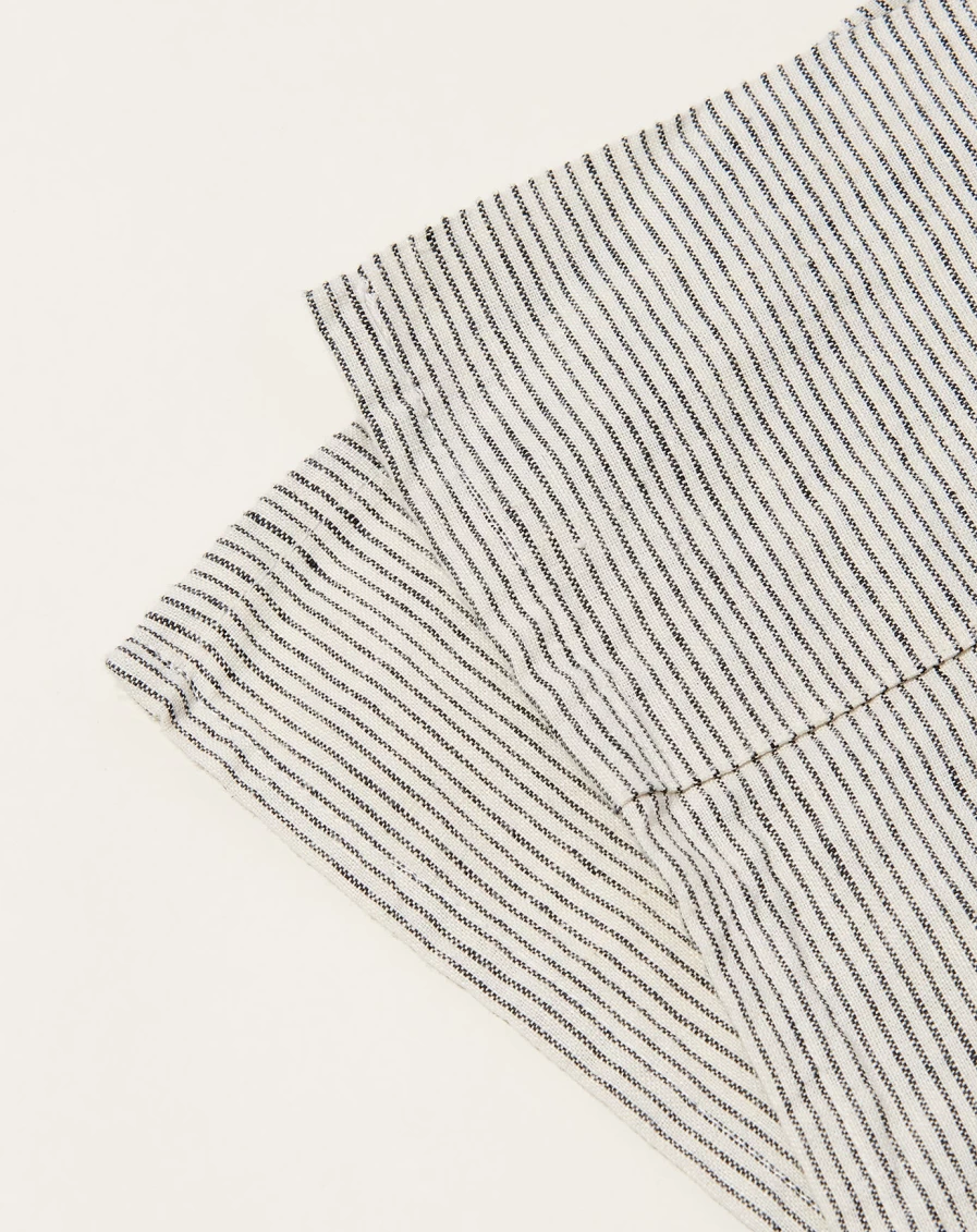"Deiji Studios Pinstripe Bed Sheets – Premium Striped Luxury Bedding Collection"