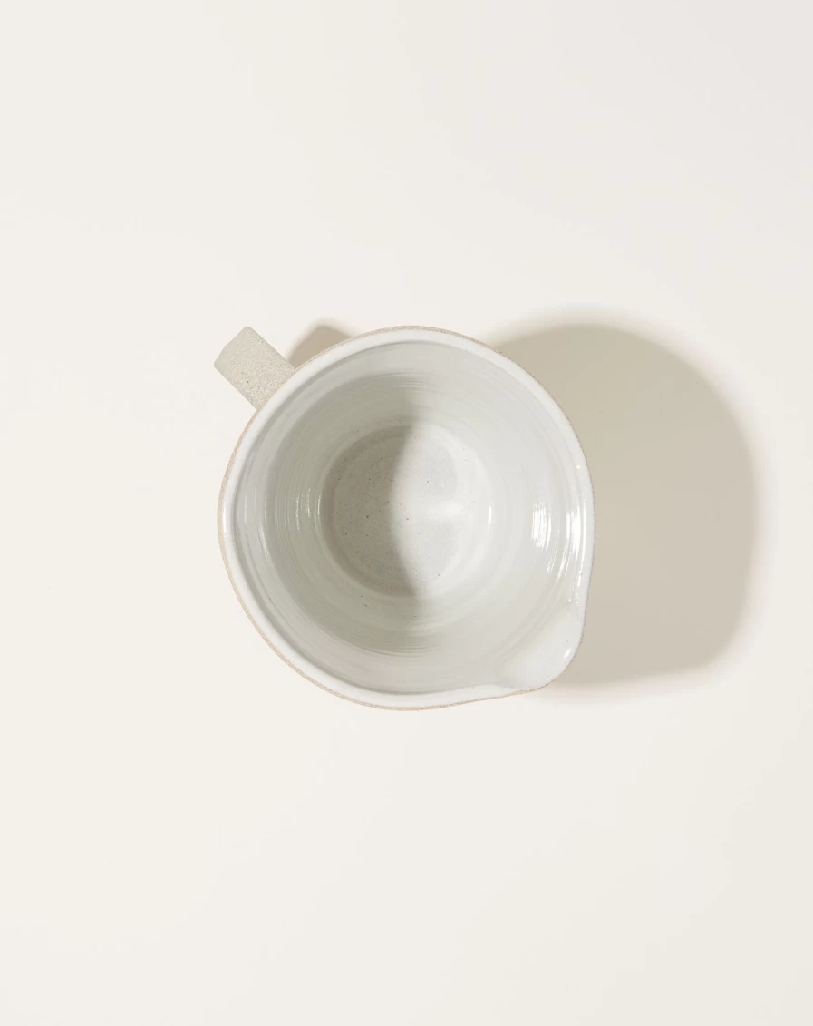 Sheldon Ceramics Medium Vermont Pitcher - Handcrafted Stoneware Pitcher for Home & Kitchen