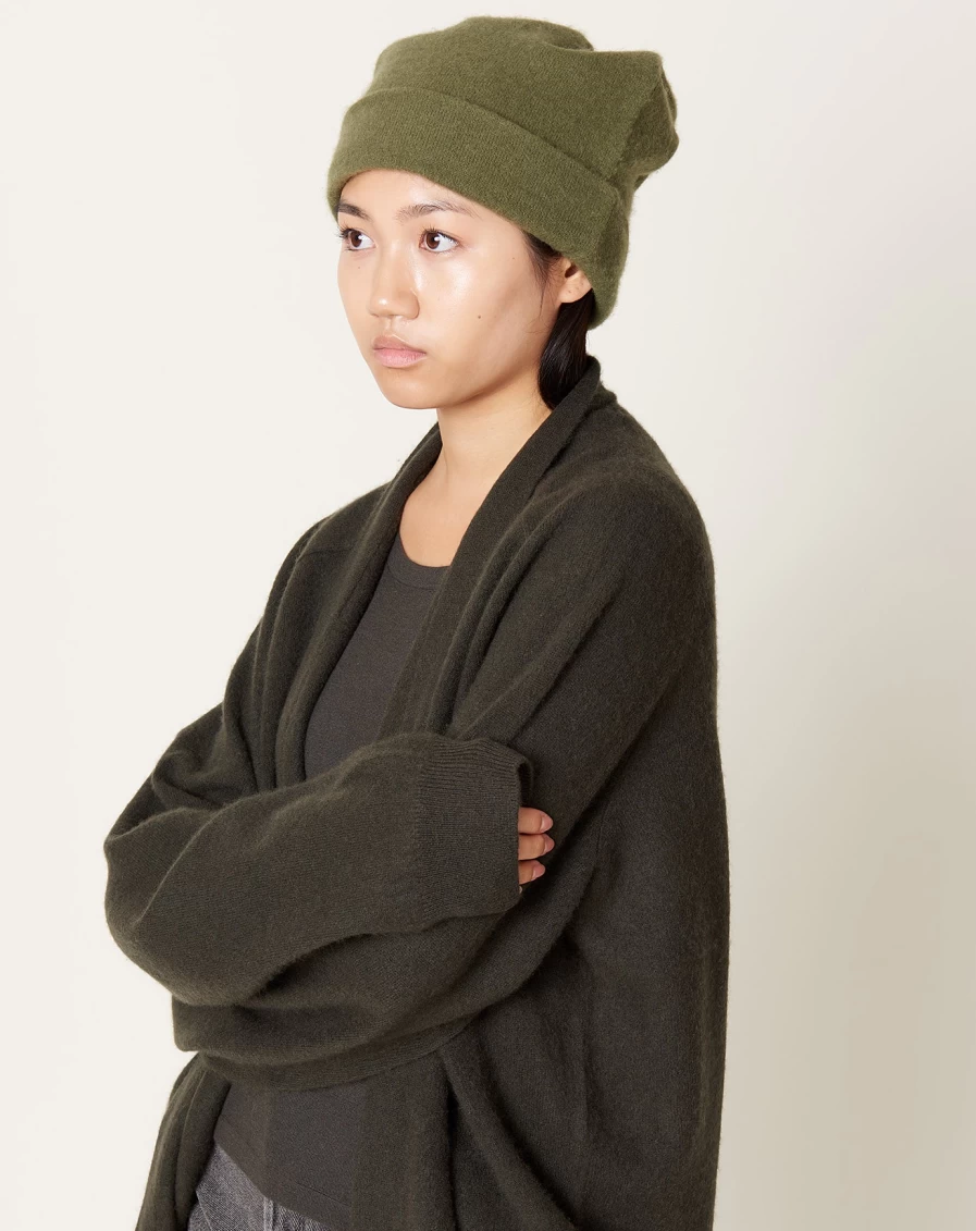 "Frenckenberger Green Big Beanie - Soft Winter Knit Hat for Men & Women"