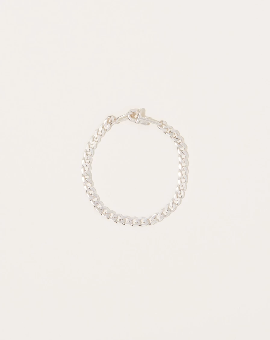 Quarry Silver Harrison Bracelet for Men & Women - Elegant Sterling Silver Cuff