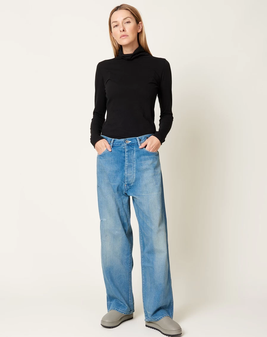 Chimala Light Distressed Waist Adjustable Pants for Men and Women