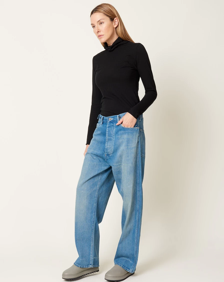 Chimala Light Distressed Waist Adjustable Pants for Men and Women