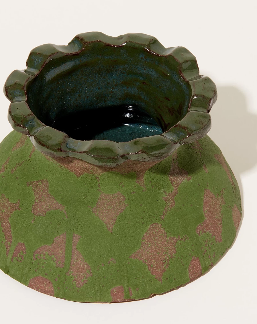 Emberken Rolling Hills Vase - Handcrafted Ceramic Home Decor for Modern Interiors