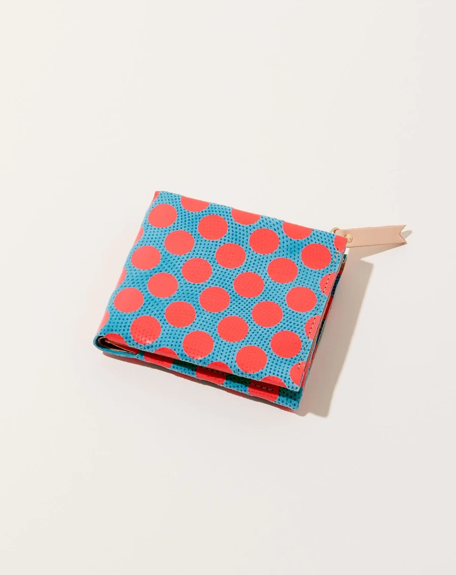 "Carmine Neon Red Wallet – Stylish & Durable One Wallet Design"