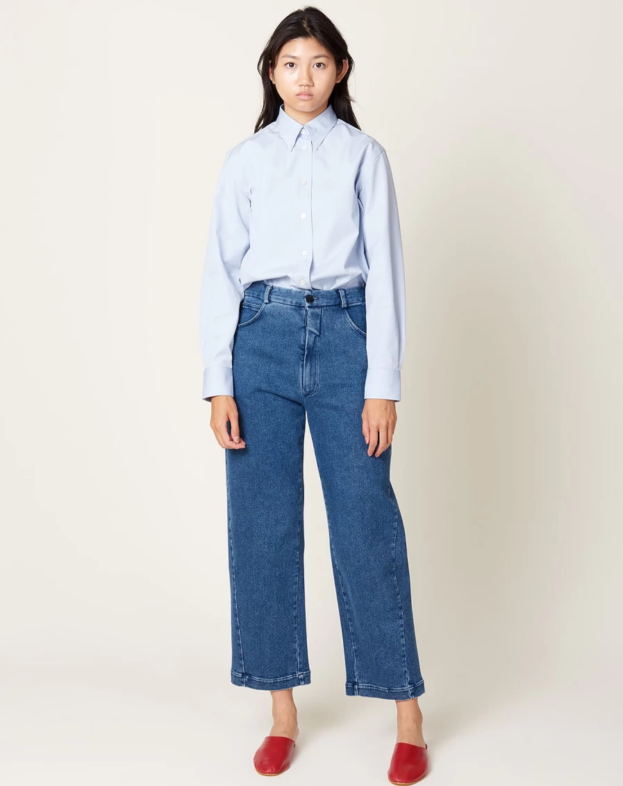 "Cordera Straight Fit Indigo Denim Pants for Men | Premium Quality Jeans"