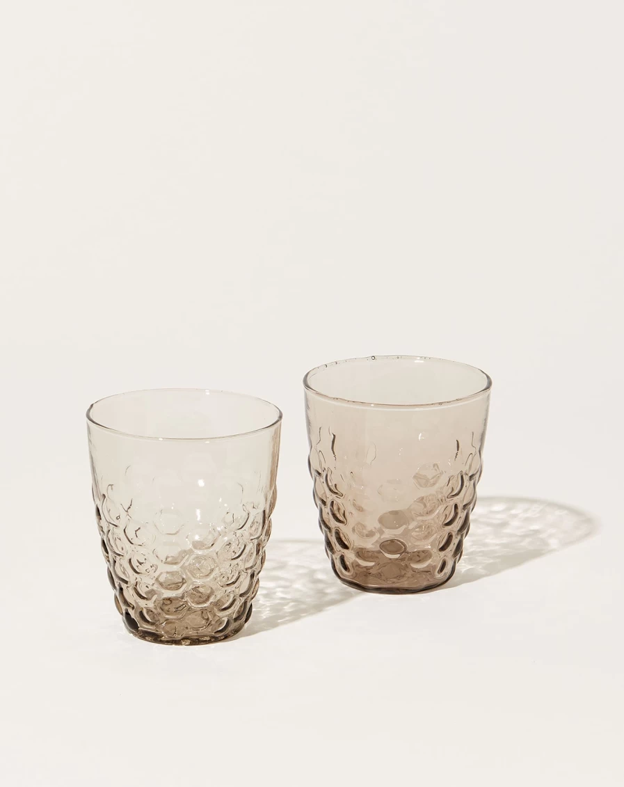 "Il Buco Vita Smoke Honeycomb Design Insulated Tumbler – Stylish & Durable Travel Mug"