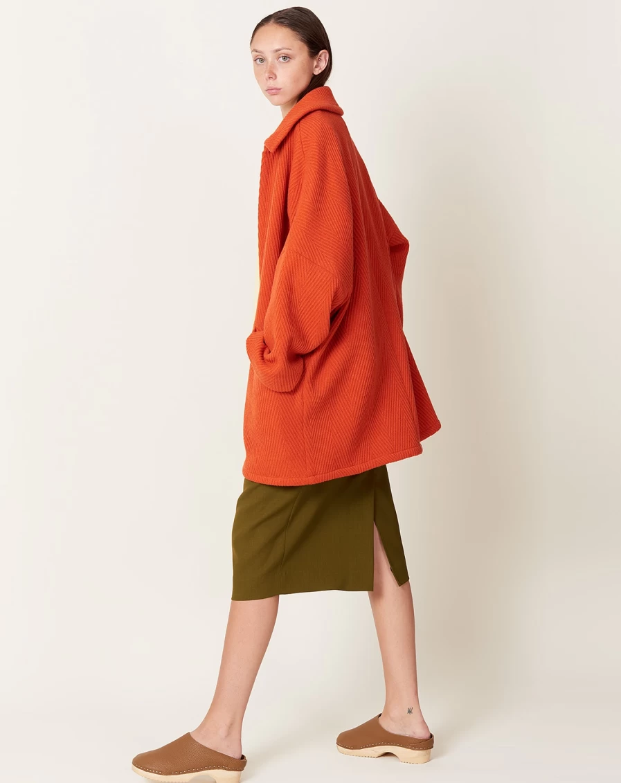 Rachel Comey Orange Husk Coat - Stylish Outerwear for Women