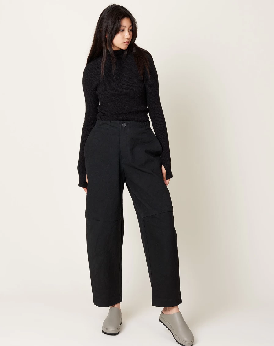 Lauren Manoogian Black Canvas Pants - Premium Comfort & Style