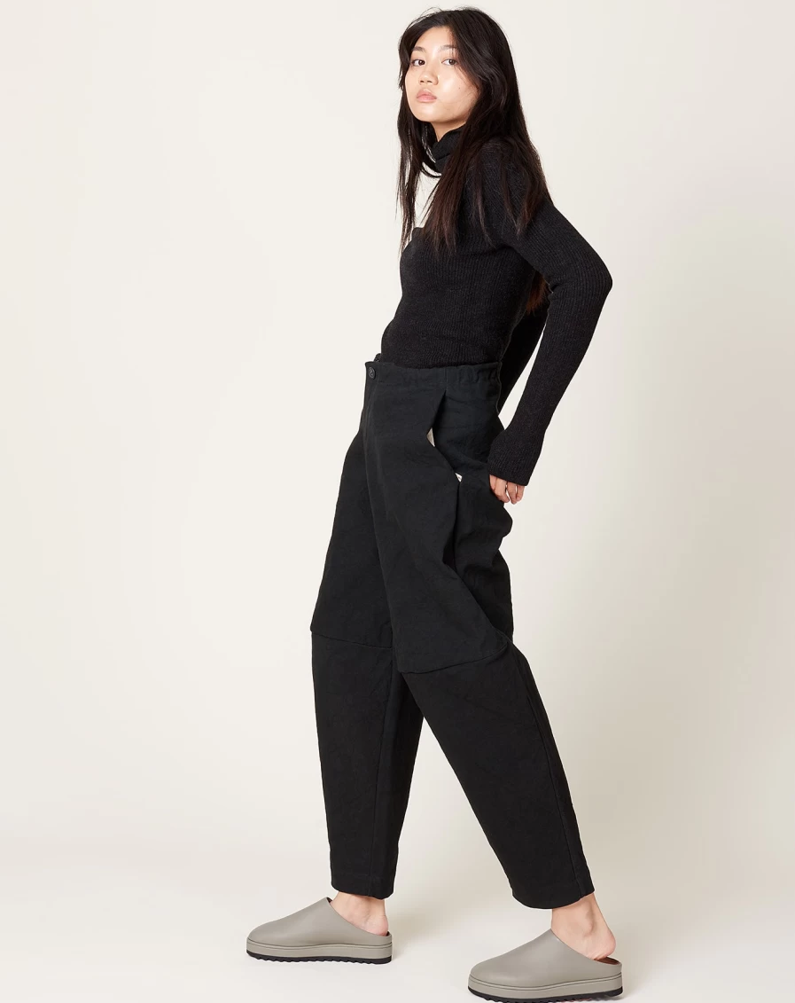 Lauren Manoogian Black Canvas Pants - Premium Comfort & Style