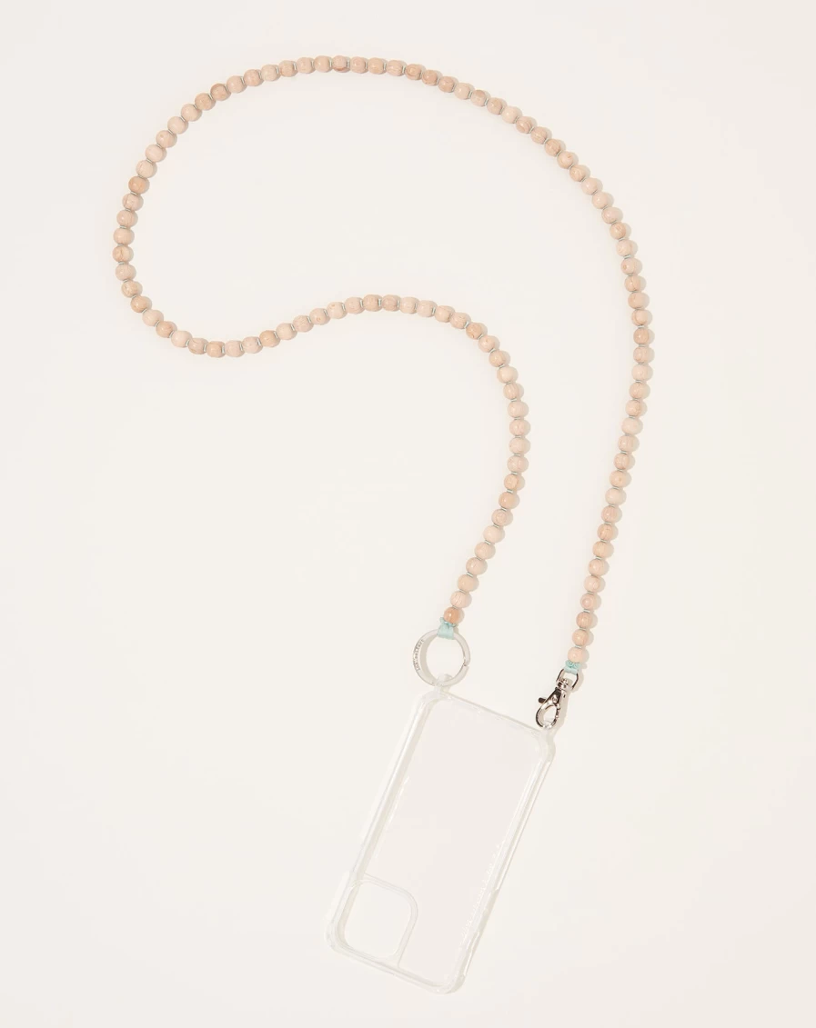 "Ina Seifart Natural Salvia iPhone Necklace – Stylish Handykette for Smartphones"