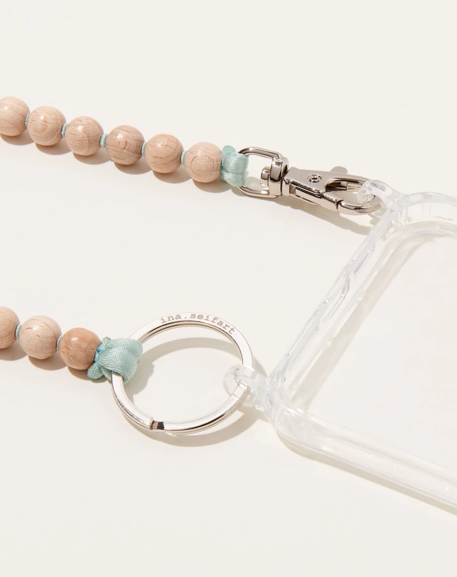 "Ina Seifart Natural Salvia iPhone Necklace – Stylish Handykette for Smartphones"
