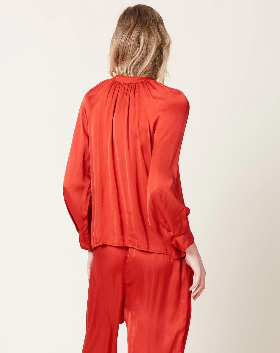 Raquel Allegra Red Sparrow Shirt - Stylish Women's Top for Casual Wear
