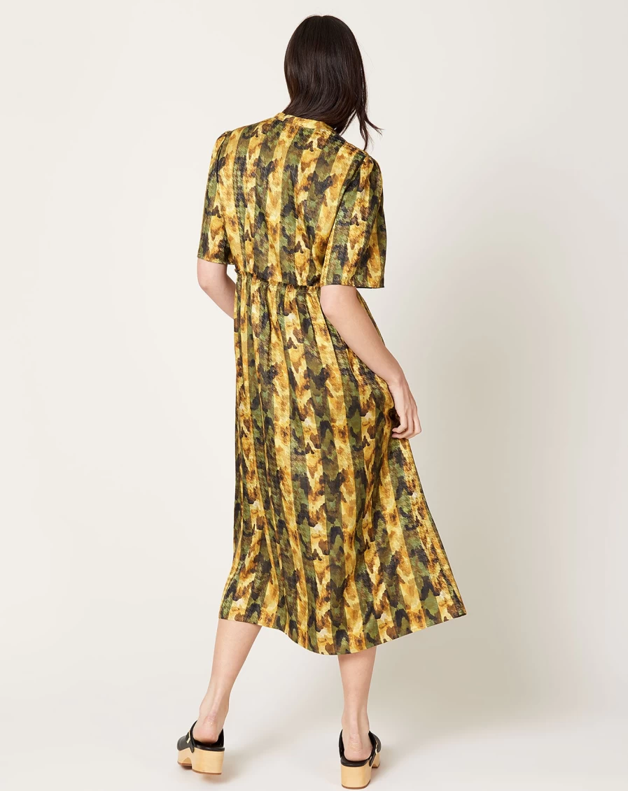 Raquel Allegra Yellow Floral Garden Dress - Women's Boho Tree Print Summer Dress