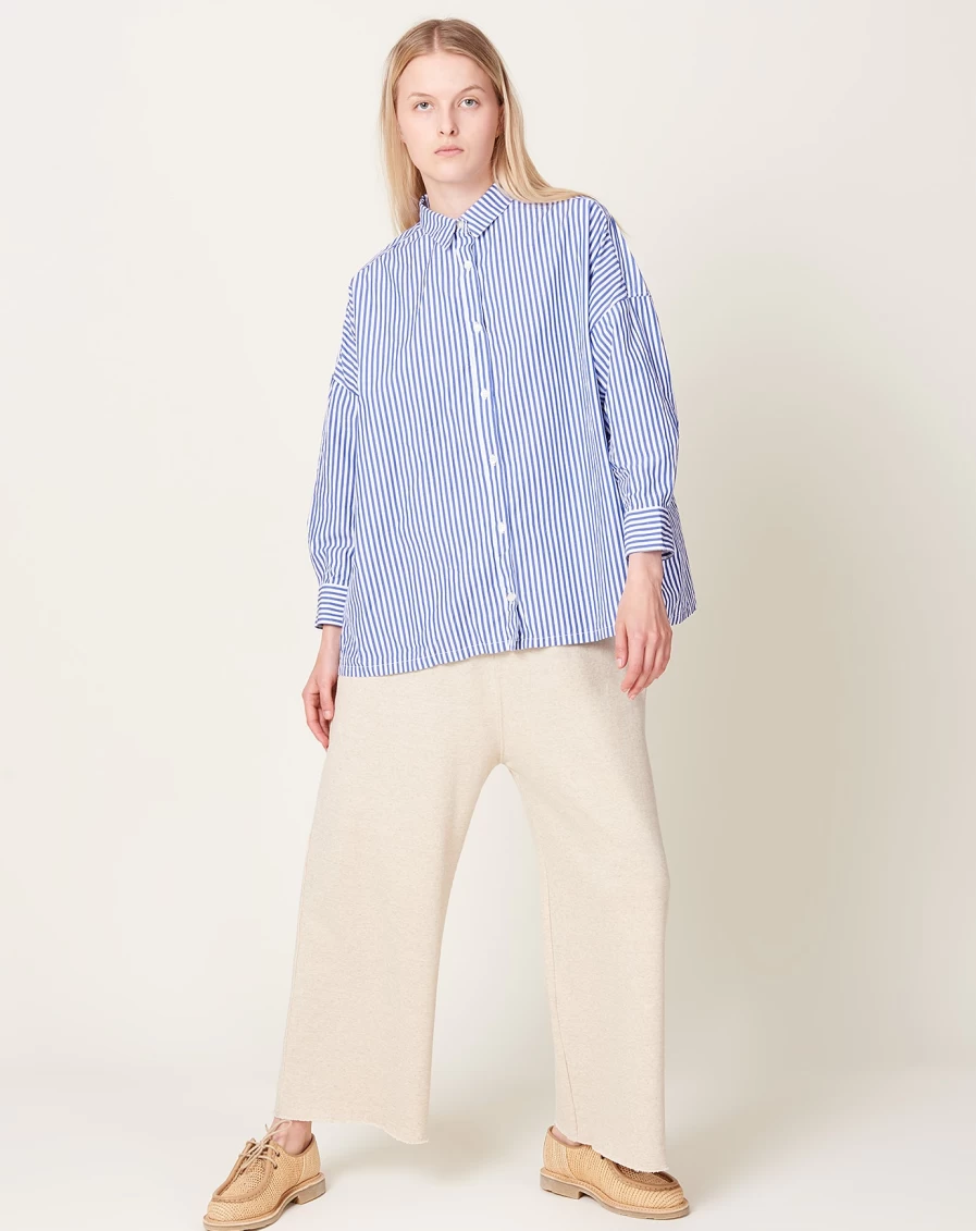 "Ichi Antiquits Natural French Terry Pants - Comfortable & Stylish Lounge Pants"