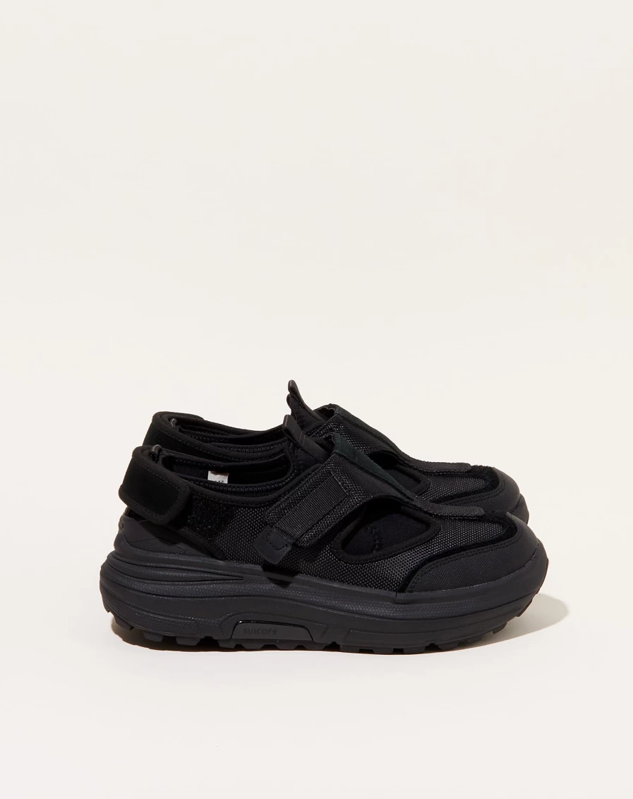 Suicoke Tred Black Sneakers for Men & Women - Lightweight Comfortable Walking Shoes