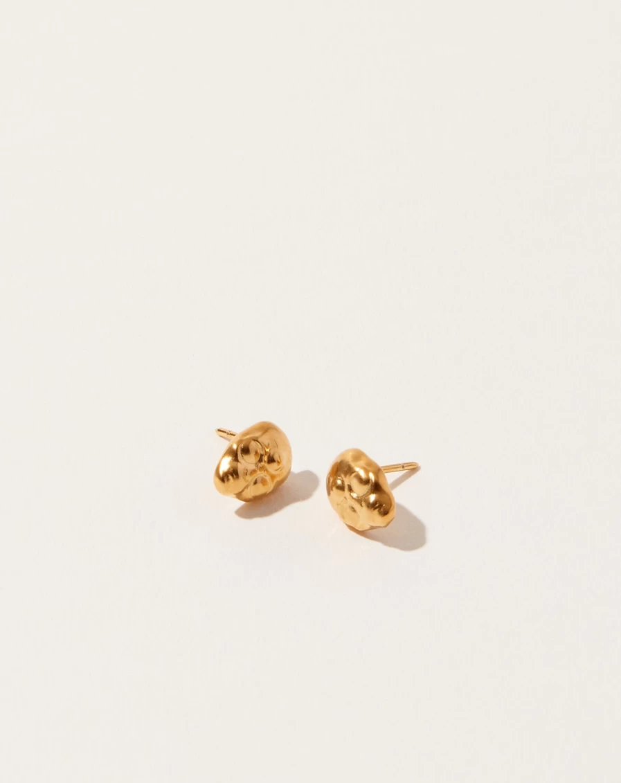 "Vibe Harslof Alien Studs Earrings - Edgy Punk Spikes for Bold Style"