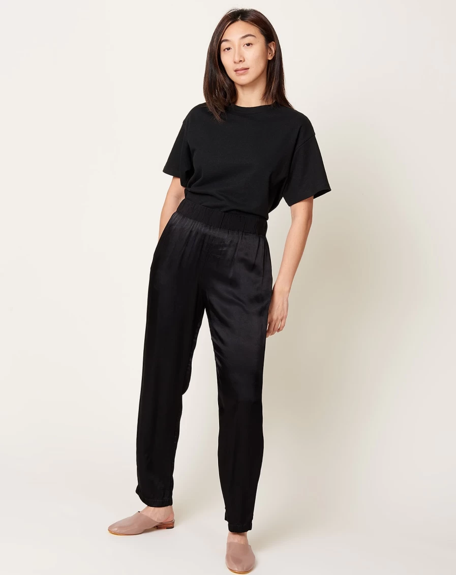"Raquel Allegra Black Fez Pants – Stylish & Comfortable Women's Trousers"