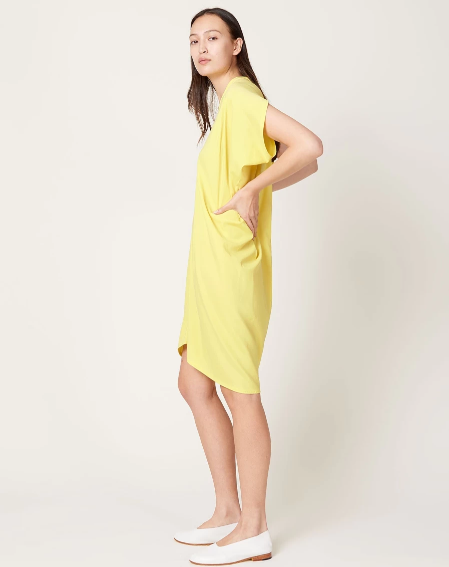 Zero + Maria Cornejo Sunbeam Foil Mini Dress - Simple Elegant Style