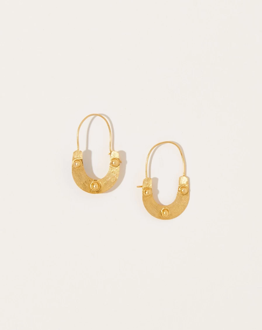 Après Ski Fortuna Earrings – Stylish & Elegant Hoop Earrings for Women