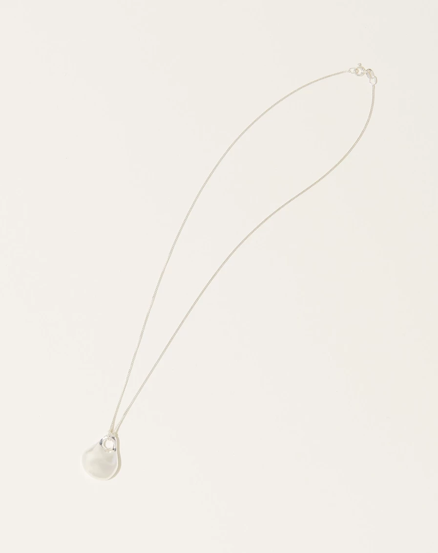 "Nathalie Schreckenberg SA Necklace – Elegant Silver Pendant Jewelry for Women"