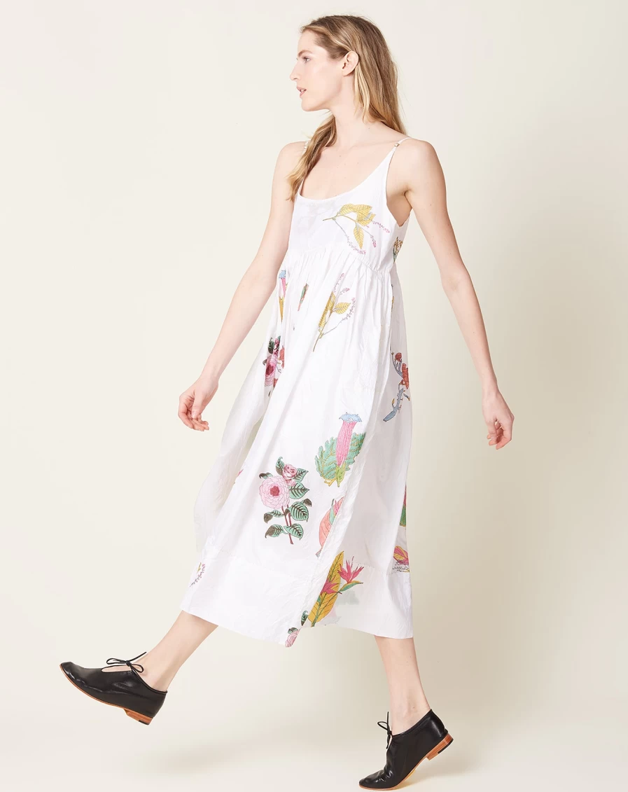 Injiri Rasa 27 Slip Dress - Elegant Women's Linen Dress for Summer