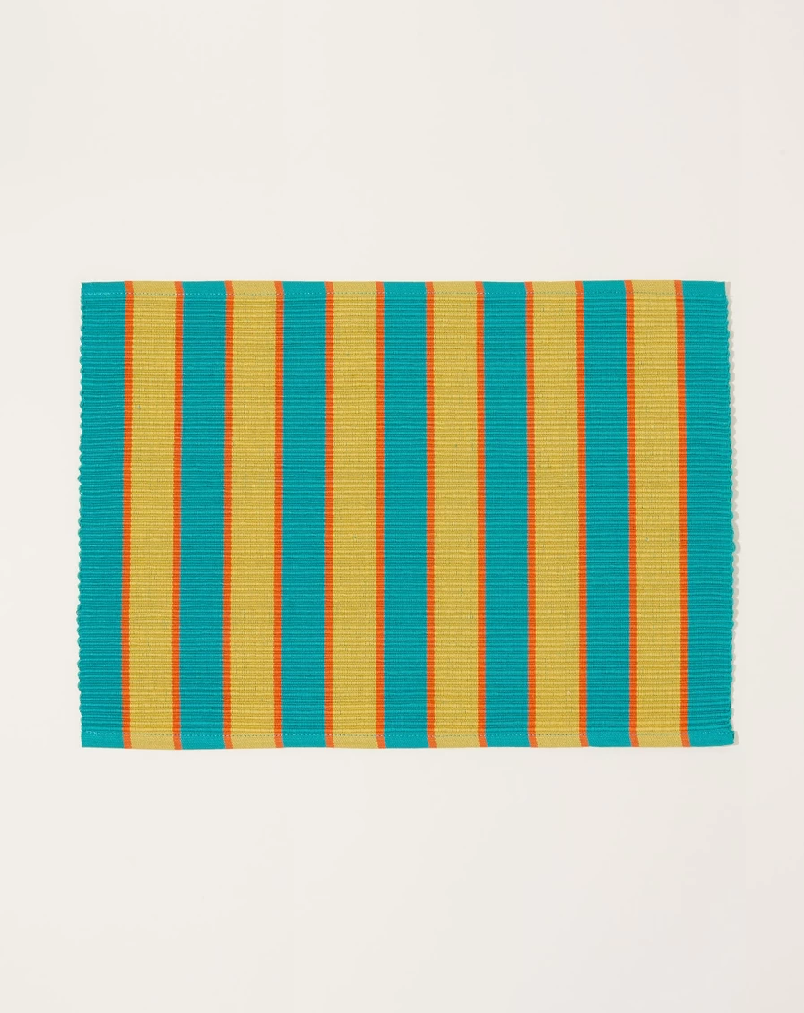 Dusen Dusen Parmesan Stripe Placemat - Stylish Table Setting Essential