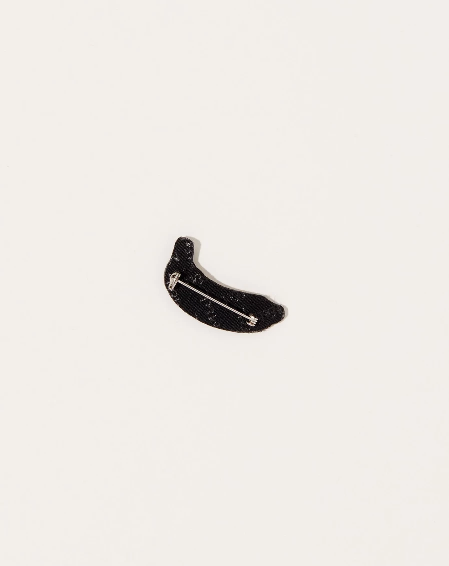 "Macon Et Lesquoy Ripe Banana Enamel Pin - Fun Fruit Brooch for Backpacks & Jackets"