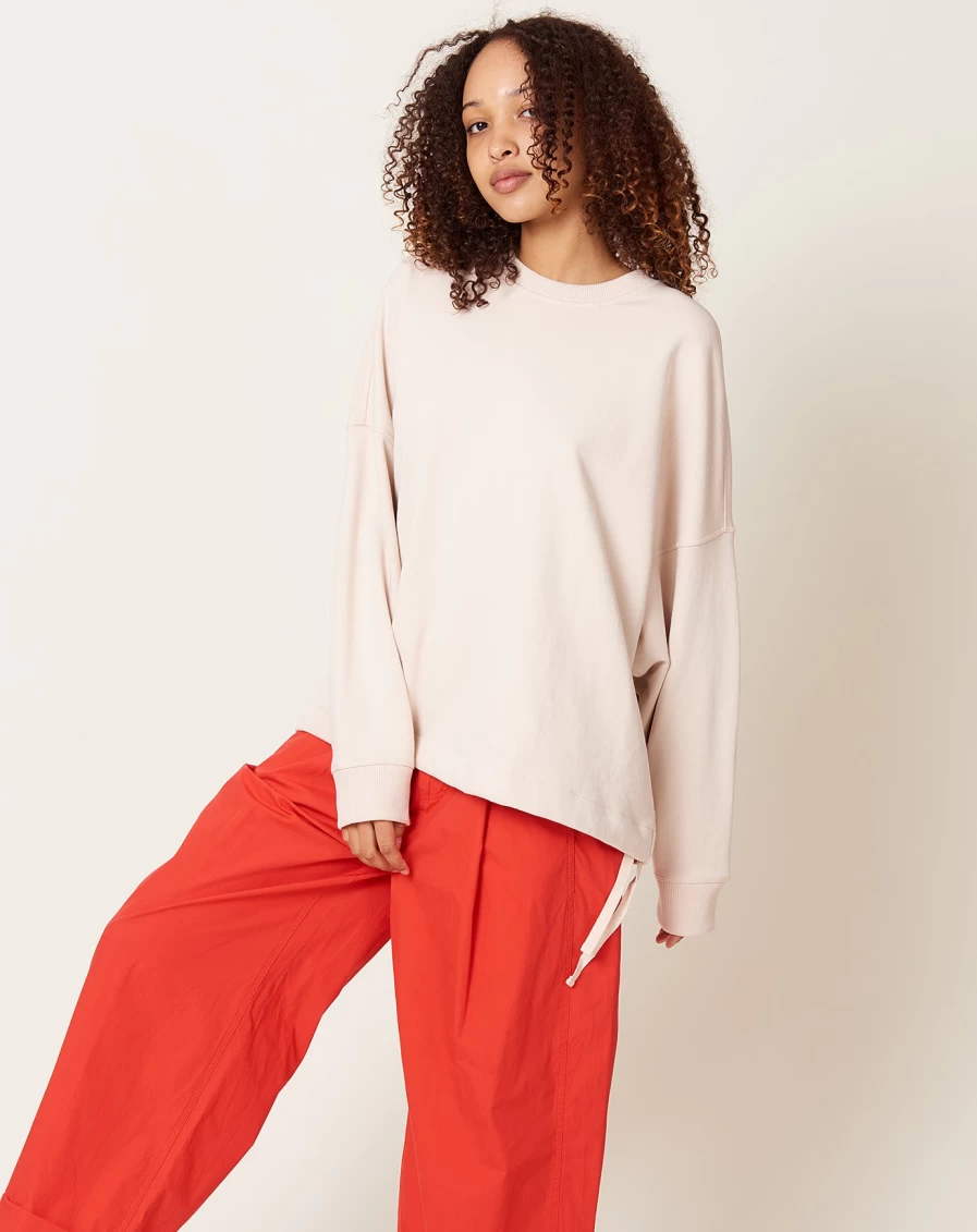6397 Biggie Crew Warm Pebble Knit Sweater - Cozy Winter Pullover for Men & Women