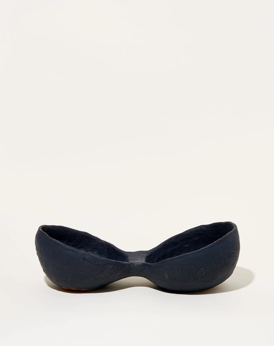 Nur Ceramics Matte Black Double Bowl - Modern Dual Sink Design for Stylish Bathrooms