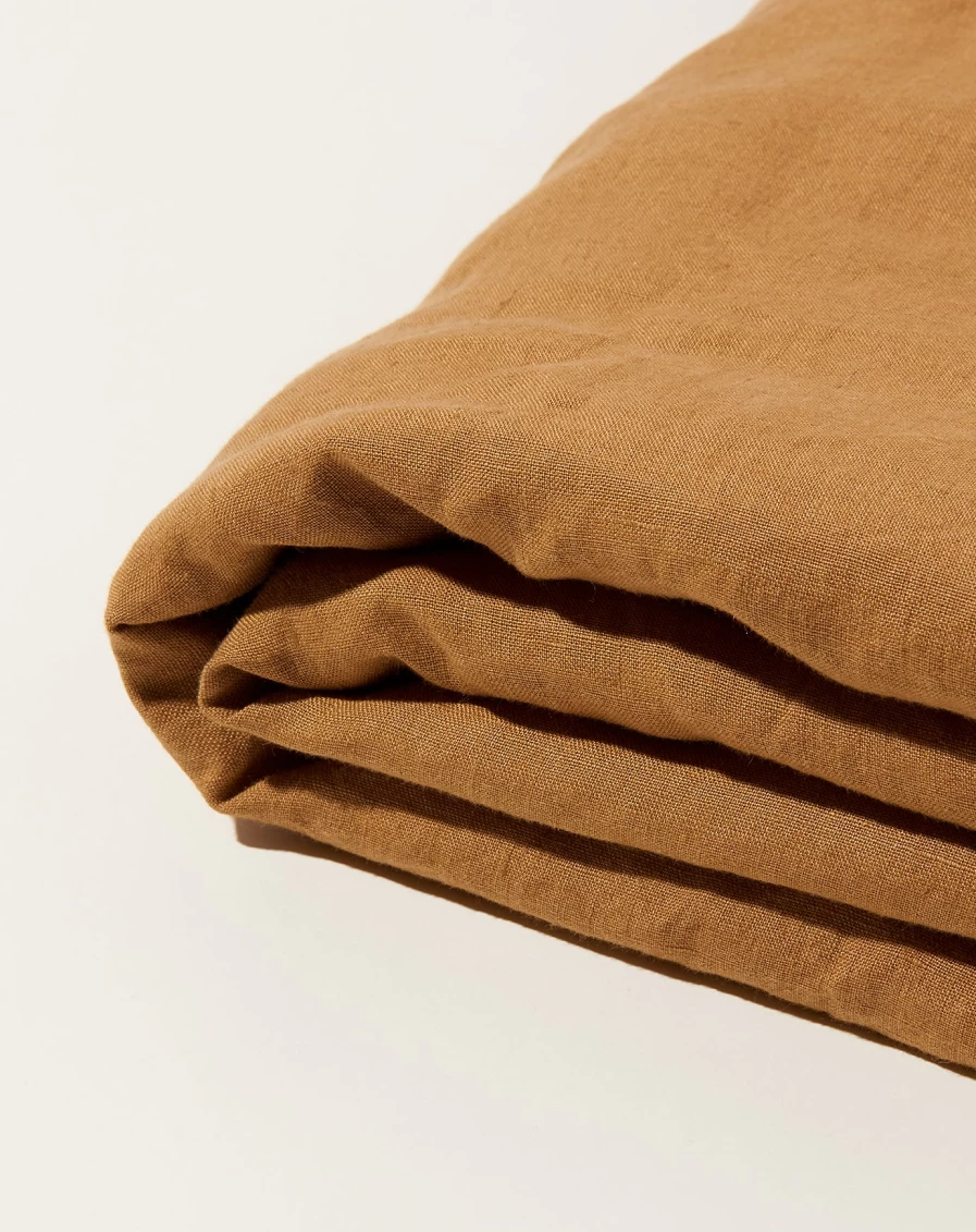 "Deiji Studios Luxury Walnut Brown Duvet Cover Set - Soft Bedding"