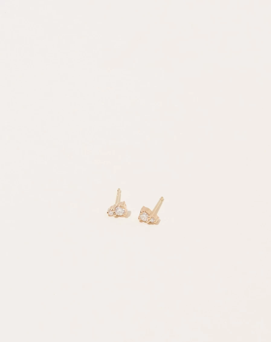 Selin Kent 14K Yellow Gold Diamond Stud Earrings for Women