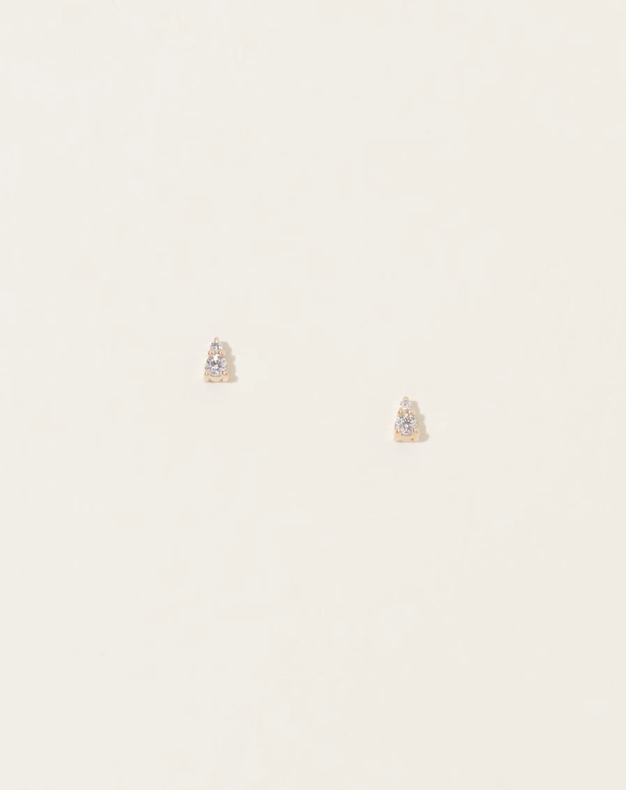 Selin Kent 14K Yellow Gold Diamond Stud Earrings for Women