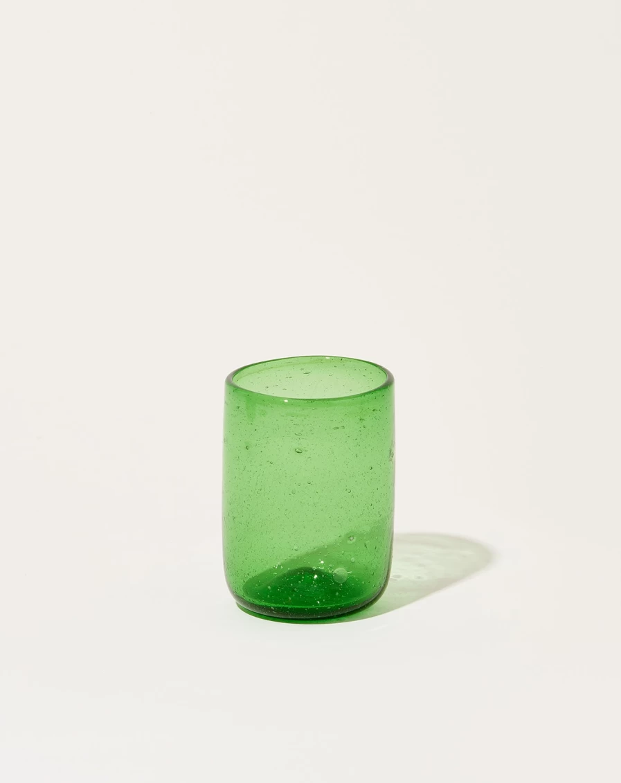Malaika Green Glass – Premium Handcrafted Glassware by Muna Collection