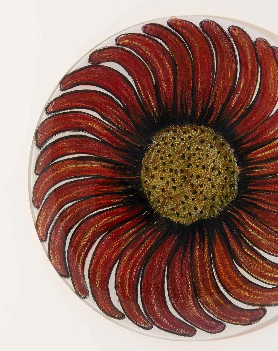 John Derian Asterias 11-Inch Decorative Round Tray