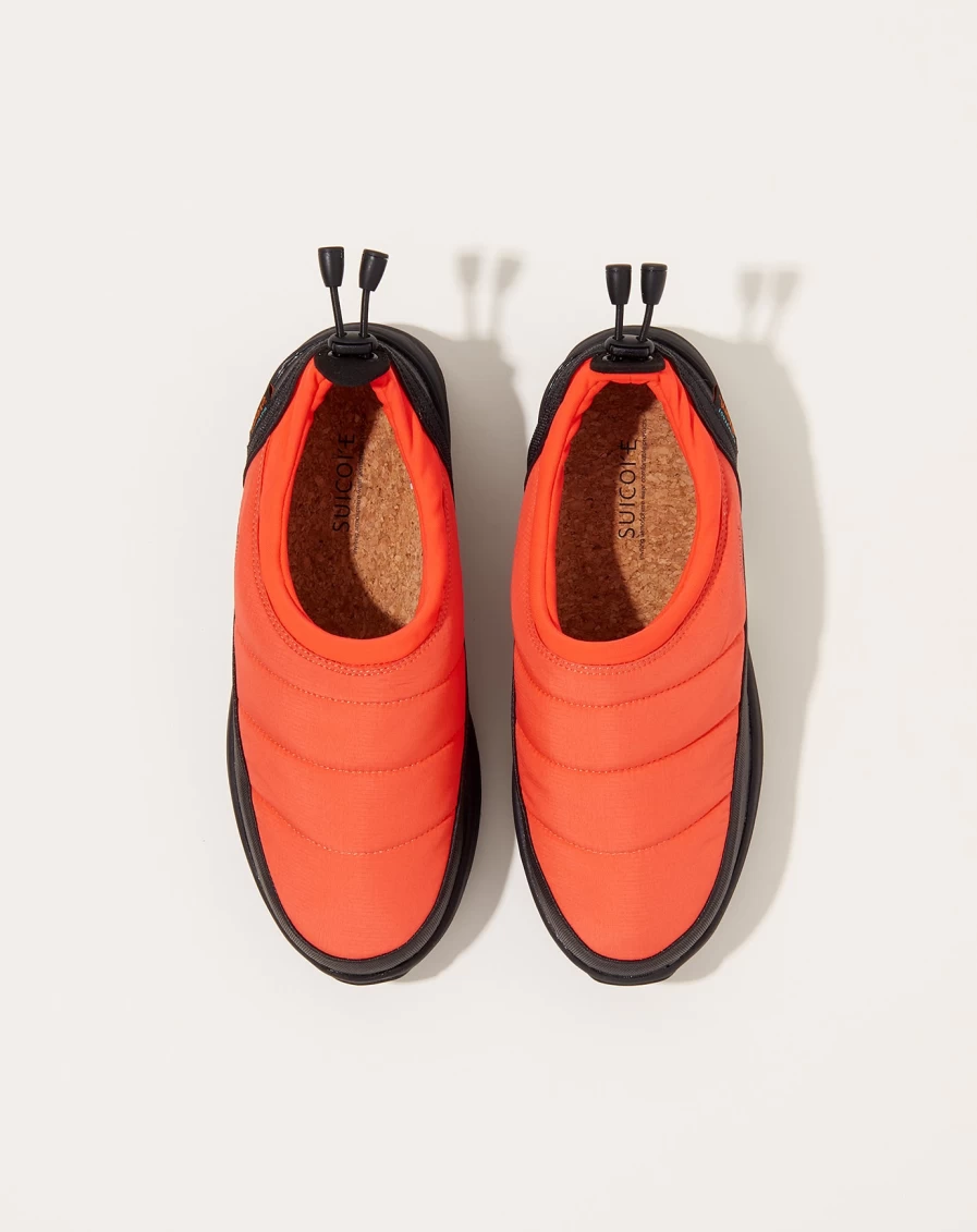 Suicoke Pepper-Mod-Ev Red & Black Outdoor Slide Sandals