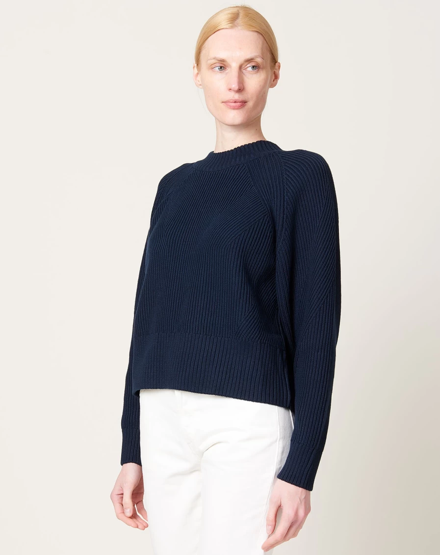 Kowtow Henri Crew Indigo Organic Cotton Sustainable Men's T-Shirt