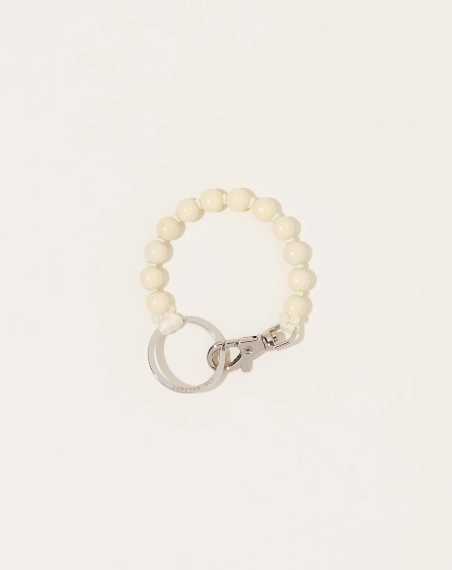 Ina Seifart Opal Perlen Short Keyholder – Elegant Pearl Keychain with Opal Accents